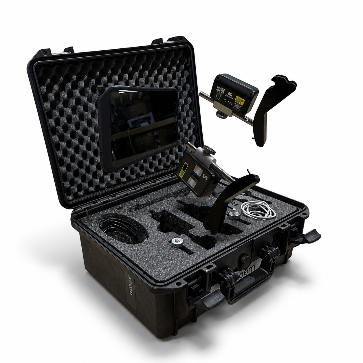 ACOEM AT-100 Laser Shaft Alignment Tool, Quick, Efficient Tablet-Based Horizontal Shaft Alignment System