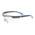 General Electric Safety Glasses with Length Adjustable Temples (01 Series) (Gray/Blue)