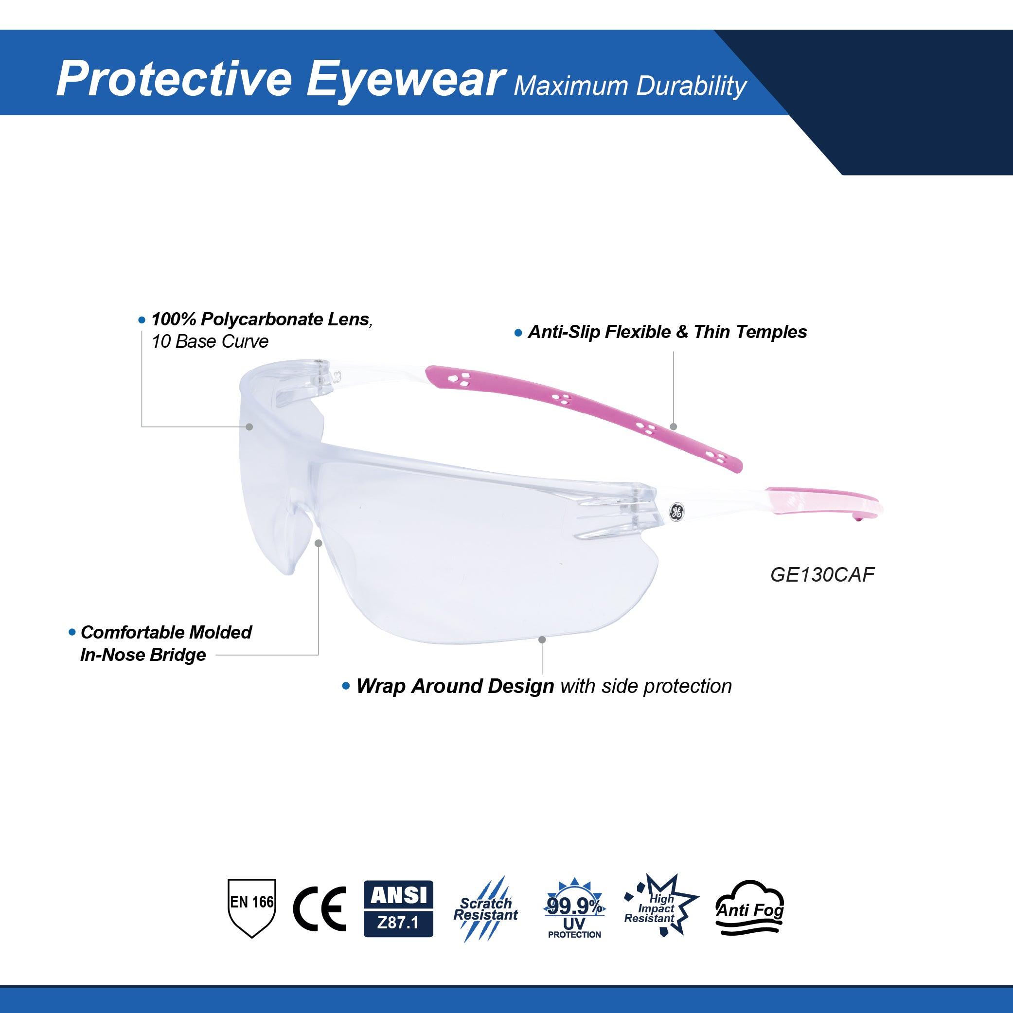 General Electric Frameless Goggles Pink/White (30 Series)