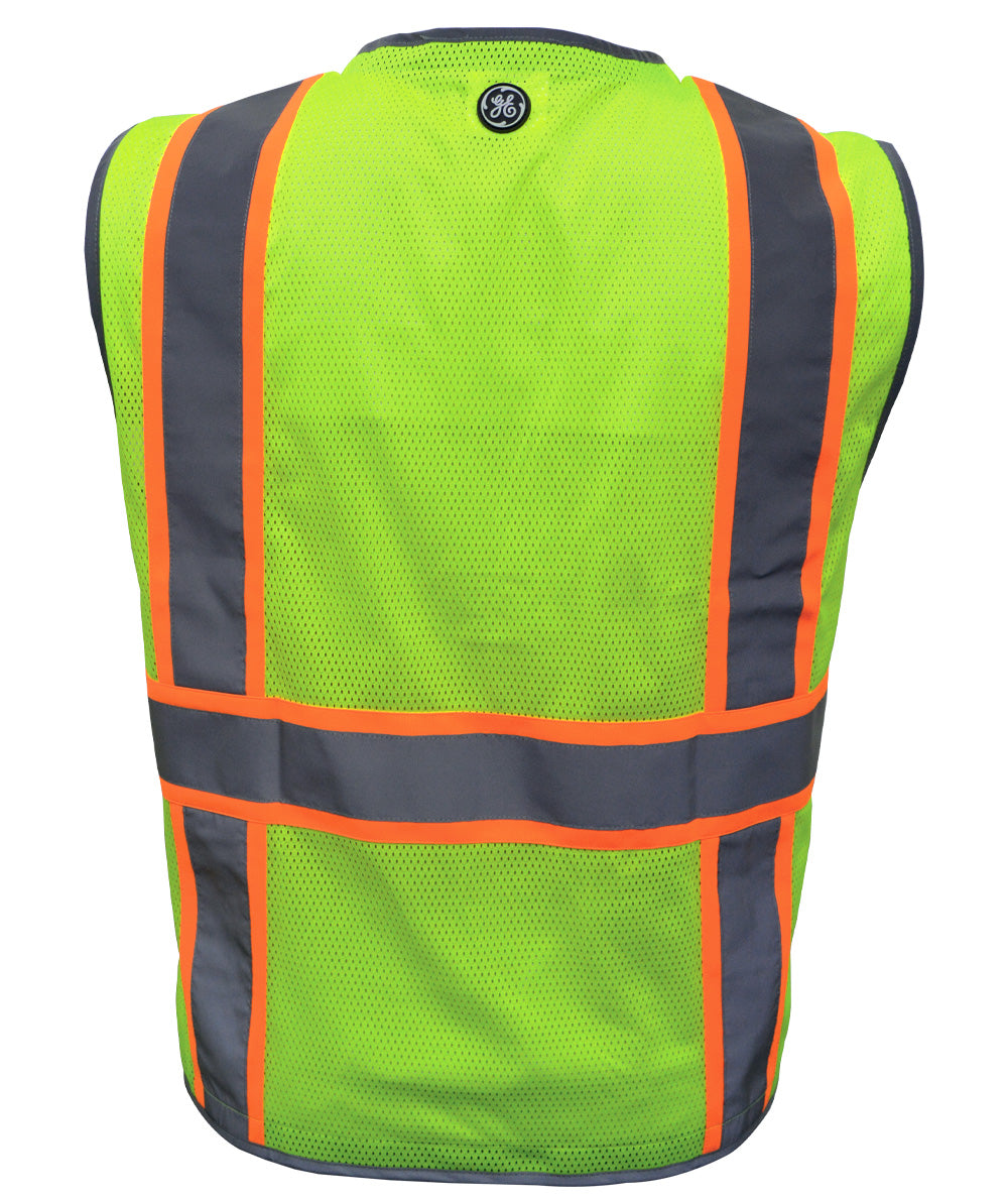 General Electric Heavy Duty Engineer Safety Vest – 8 Pockets (GV086)