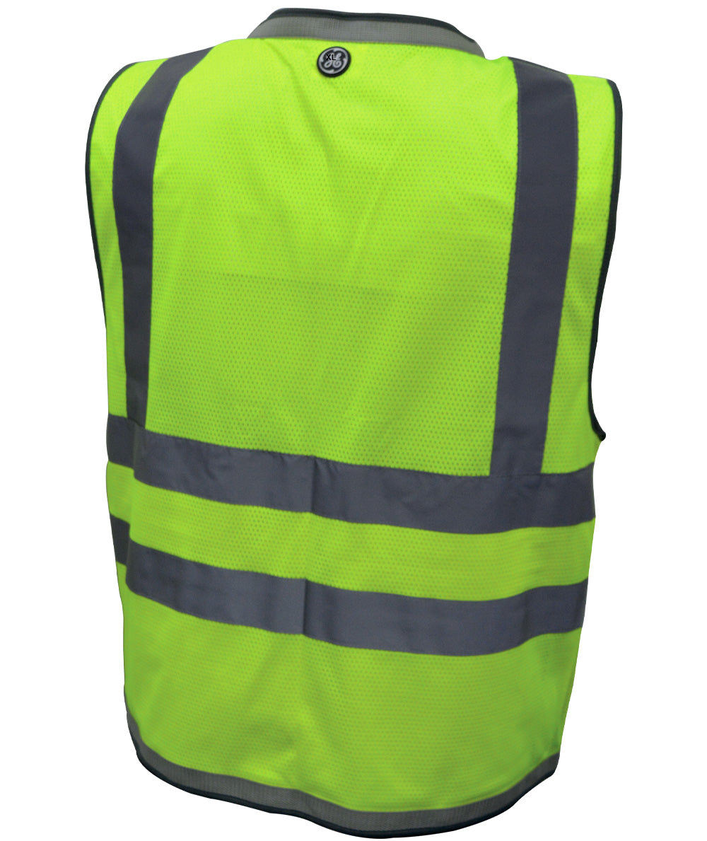 General Electric Heavy Duty Surveyor Safety Vest – 10 Pockets (GV088)