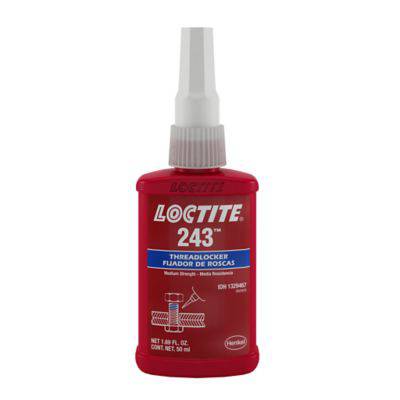 LOCTITE® 243 Blue, medium strength, primerless threadlocker - Apollo Industries llc