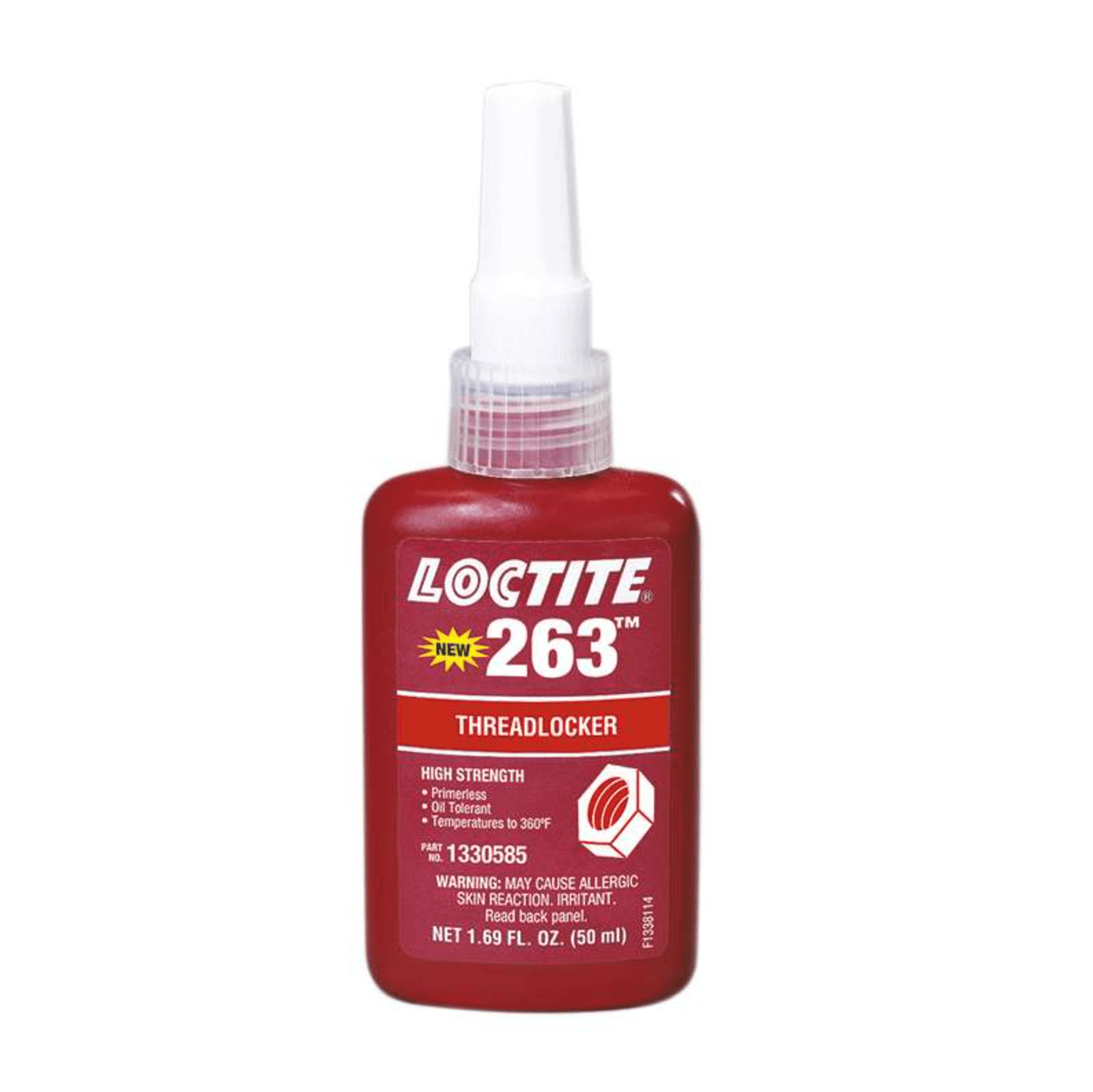 LOCTITE® 263 Red, high strength primerless threadlocker - Apollo Industries llc