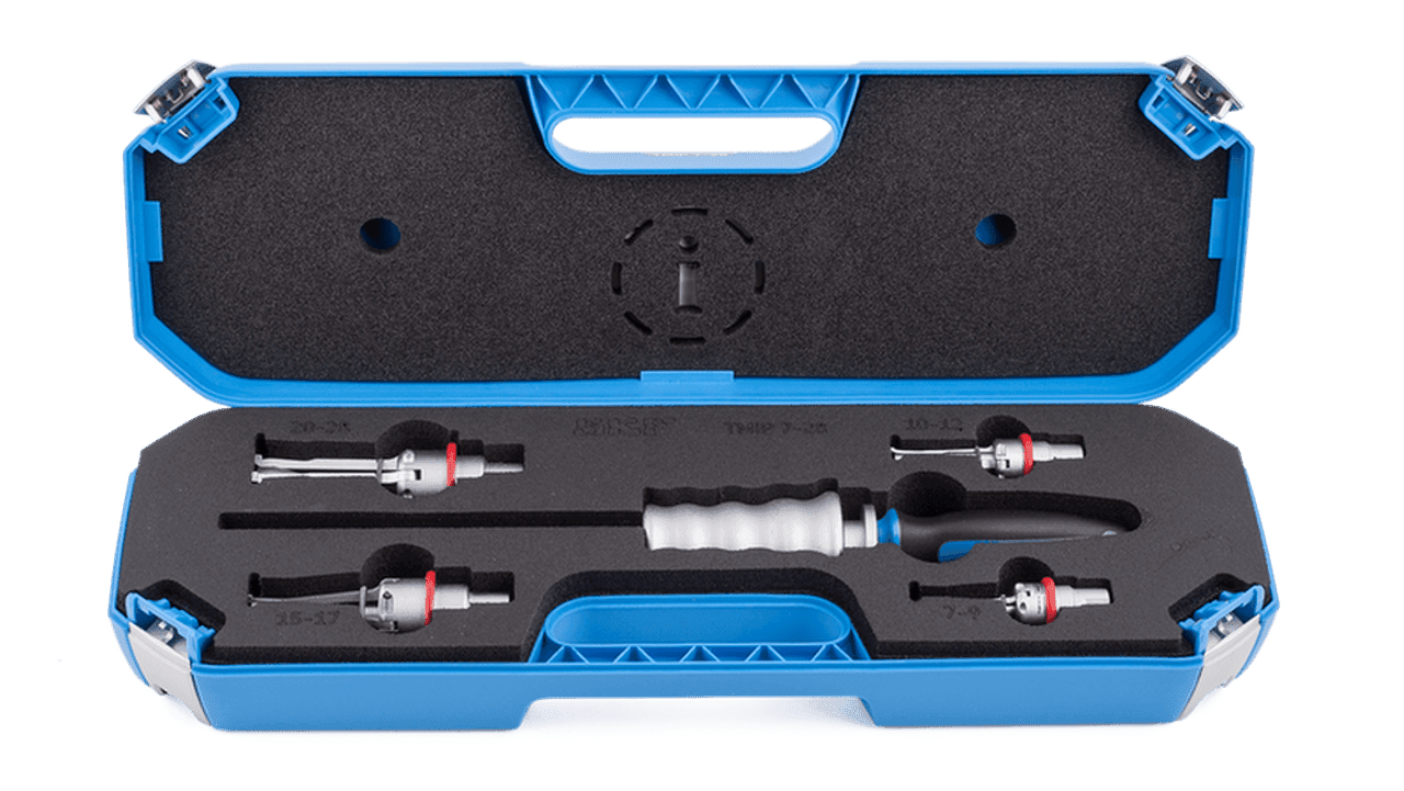 SKF TMIP 7-28 Internal Bearing Puller Kit, Bores 7-28 mm, Sliding Hammer - Apollo Industries llc