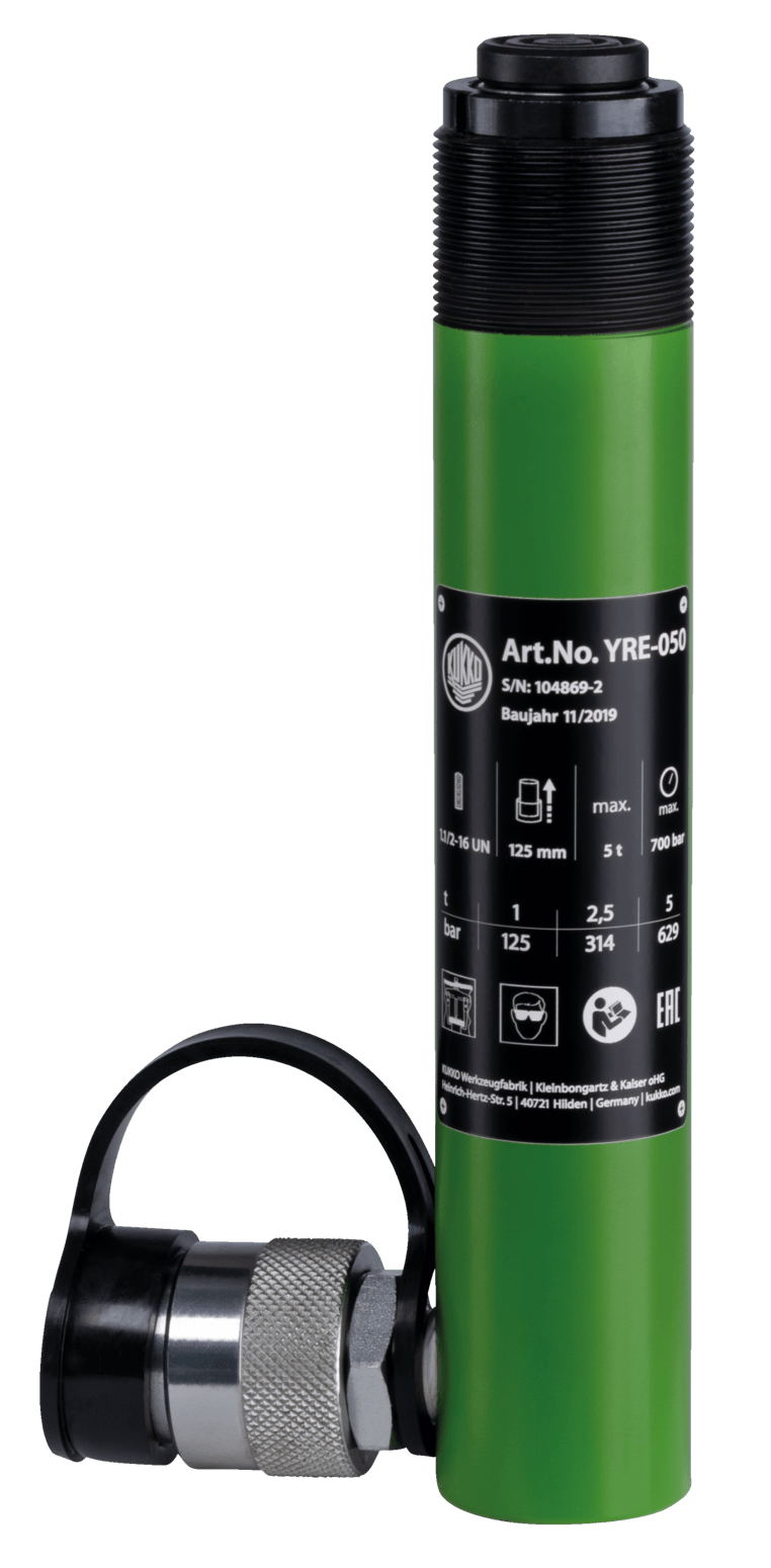 YRE-106 Hydraulic pressure cylinders with collar thread - Apollo Industries llc