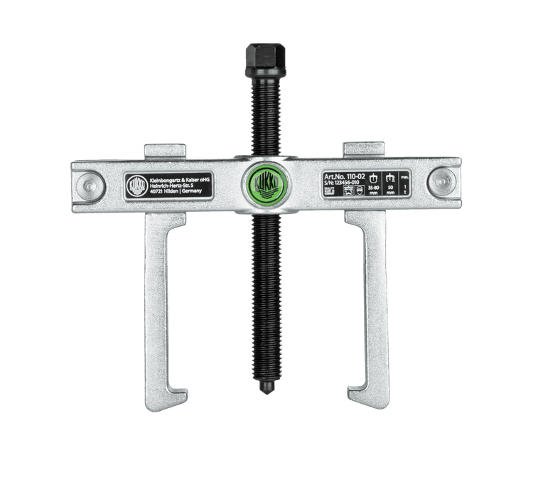 Kukko 110-02 2-arm universal puller "Techno" with safety pin - Apollo Industries llc