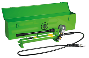 Kukko YHP-326 Hand pump with hose, pressure gauge and metal box - Apollo Industries llc