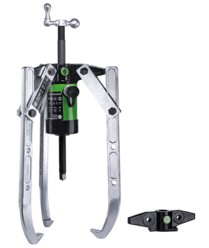 Kukko Y38-206 Hydraulic, 2- and 3-arm pullers with adjustable clamping depth and hydraulic hollow piston cylinder for pump drive (high tractive force up to 45 t) - Apollo Industries llc