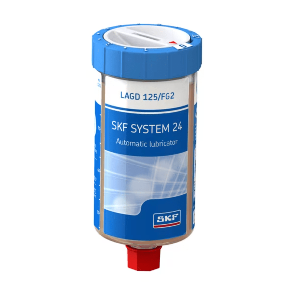 SKF LAGD 125/FG2 Automatic lubricator with LGFG 2 Food grade, general purpose grease, 125ml - Apollo Industries llc