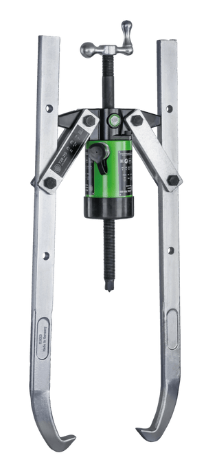 Kukko Y28-215 Hydraulic, 2-arm puller with adjustable clamping depth and hydraulic hollow piston cylinder for pump drive (high tractive force up to 45 t) - Apollo Industries llc