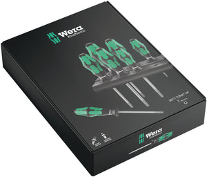 Wera 367/7 TORX® HF Kraftform Plus Screwdriver set with holding function and rack 05223161001