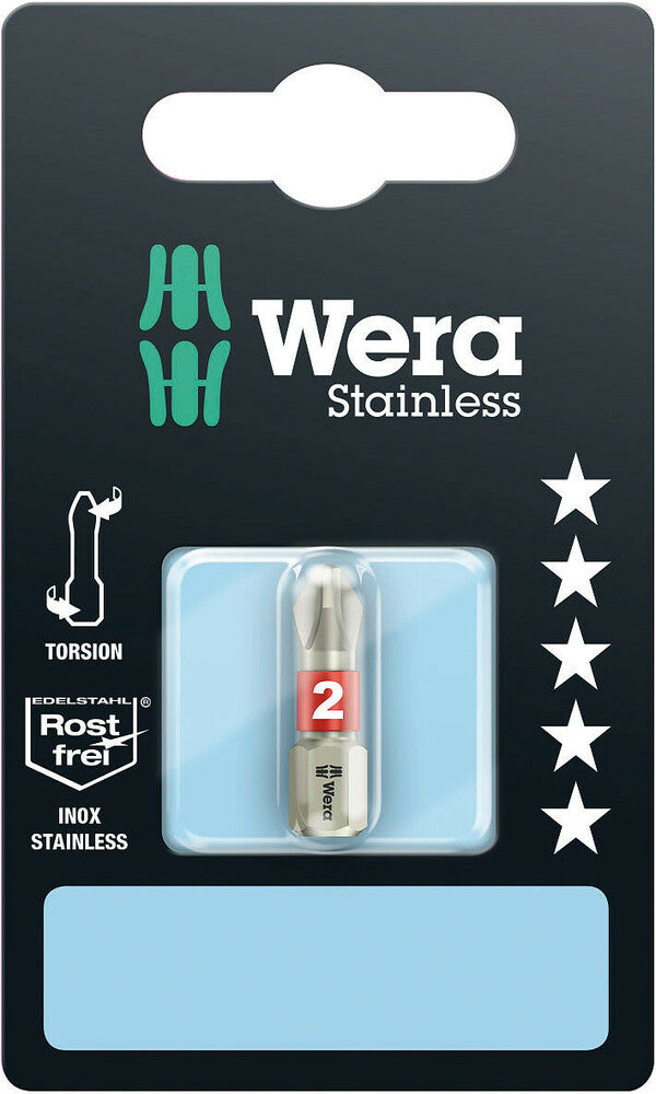 Wera 3851/1 TS SB bits, stainless 05073611001