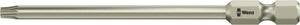 Wera 3867/4 TORX® BO bits with bore hole, stainless 05071090001