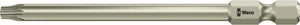 Wera 3867/4 TORX® BO bits with bore hole, stainless 05071091001