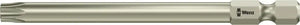 Wera 3867/4 TORX® BO bits with bore hole, stainless 05071094001