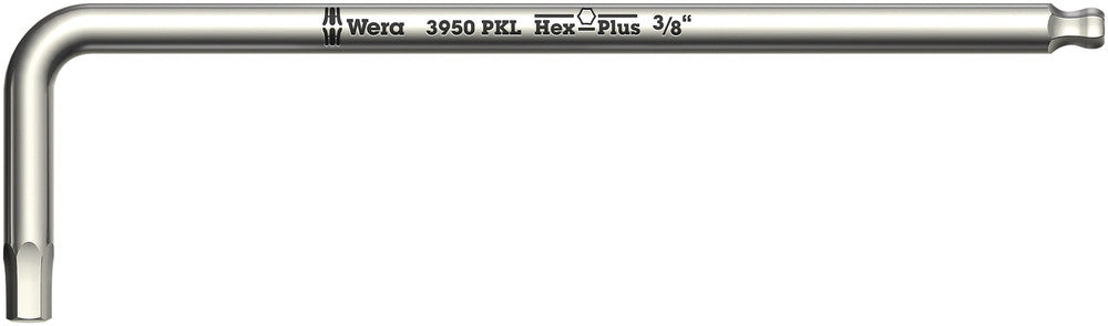 Wera 3950 PKL L-key, Imperial, stainless 05022718001