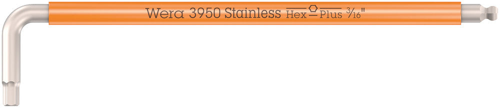 Wera 3950 SPKL Multicolour Imperial L-keys, imperial, stainless 05022854001