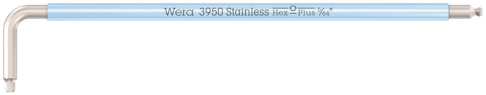 Wera 3950 SPKL Multicolour Imperial L-keys, imperial, stainless 05022850001