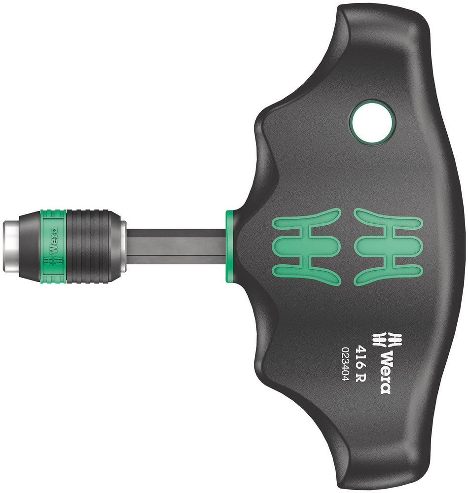 Wera 416 R T-handle bitholding screwdriver Rapidaptor 05023404001