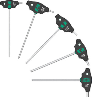 Wera 454/5 HF SHK Set 1 Screwdriver set T-handle screwdriver Hex-Plus with holding function 05136070001