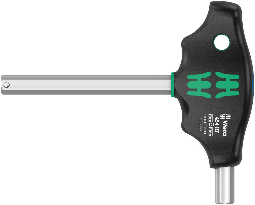 Wera 454 HF T-handle hexagon screwdriver Hex-Plus with holding function 05023354001