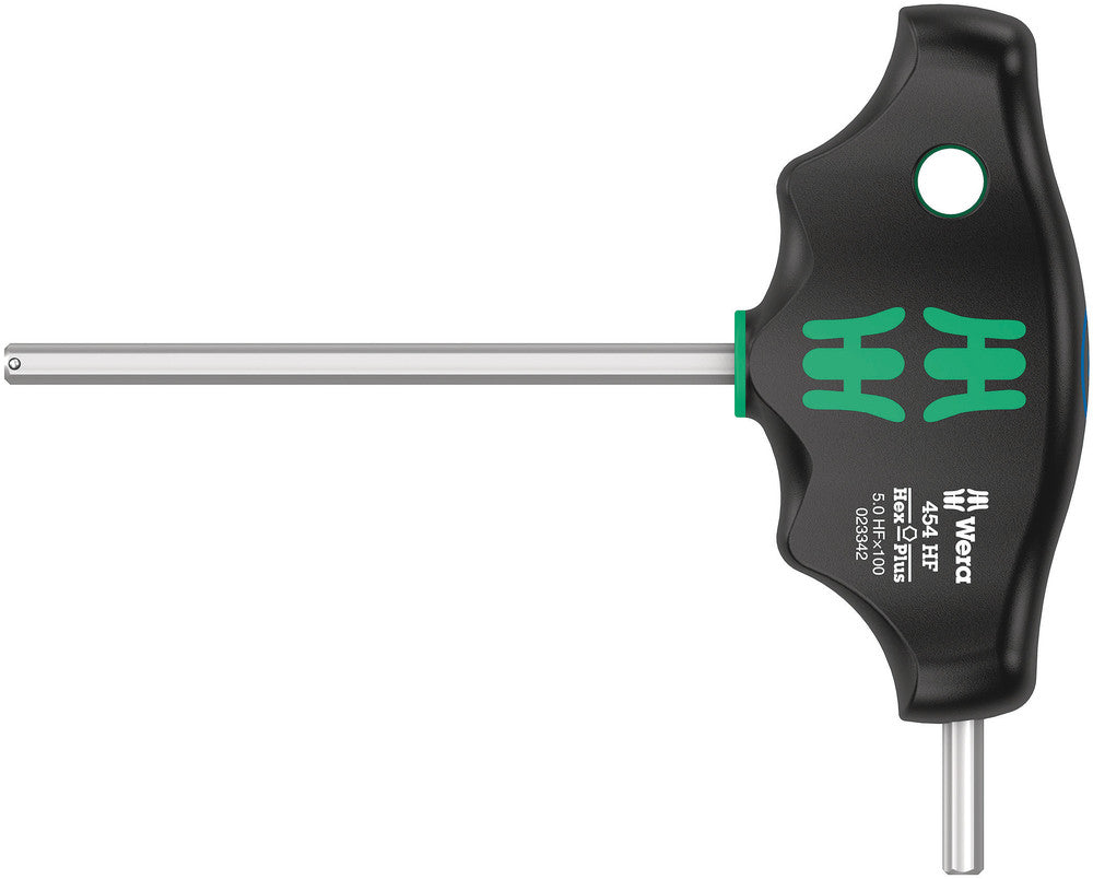 Wera 454 HF T-handle hexagon screwdriver Hex-Plus with holding function 05023342001