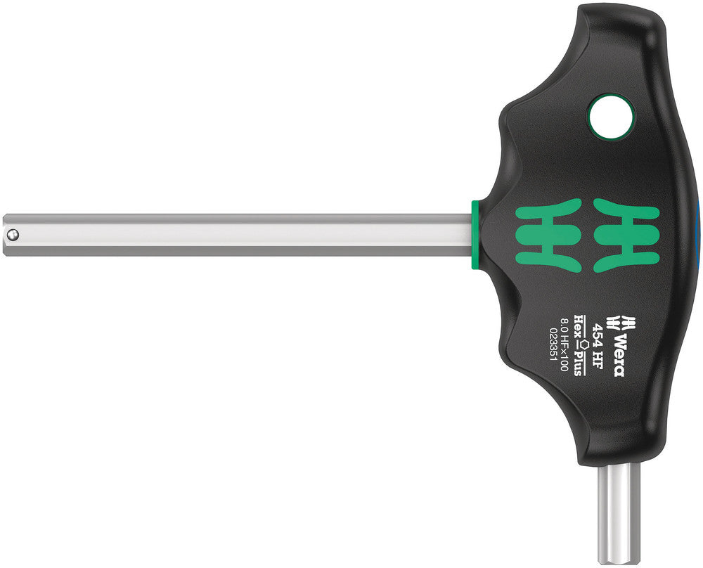 Wera 454 HF T-handle hexagon screwdriver Hex-Plus with holding function 05023351001
