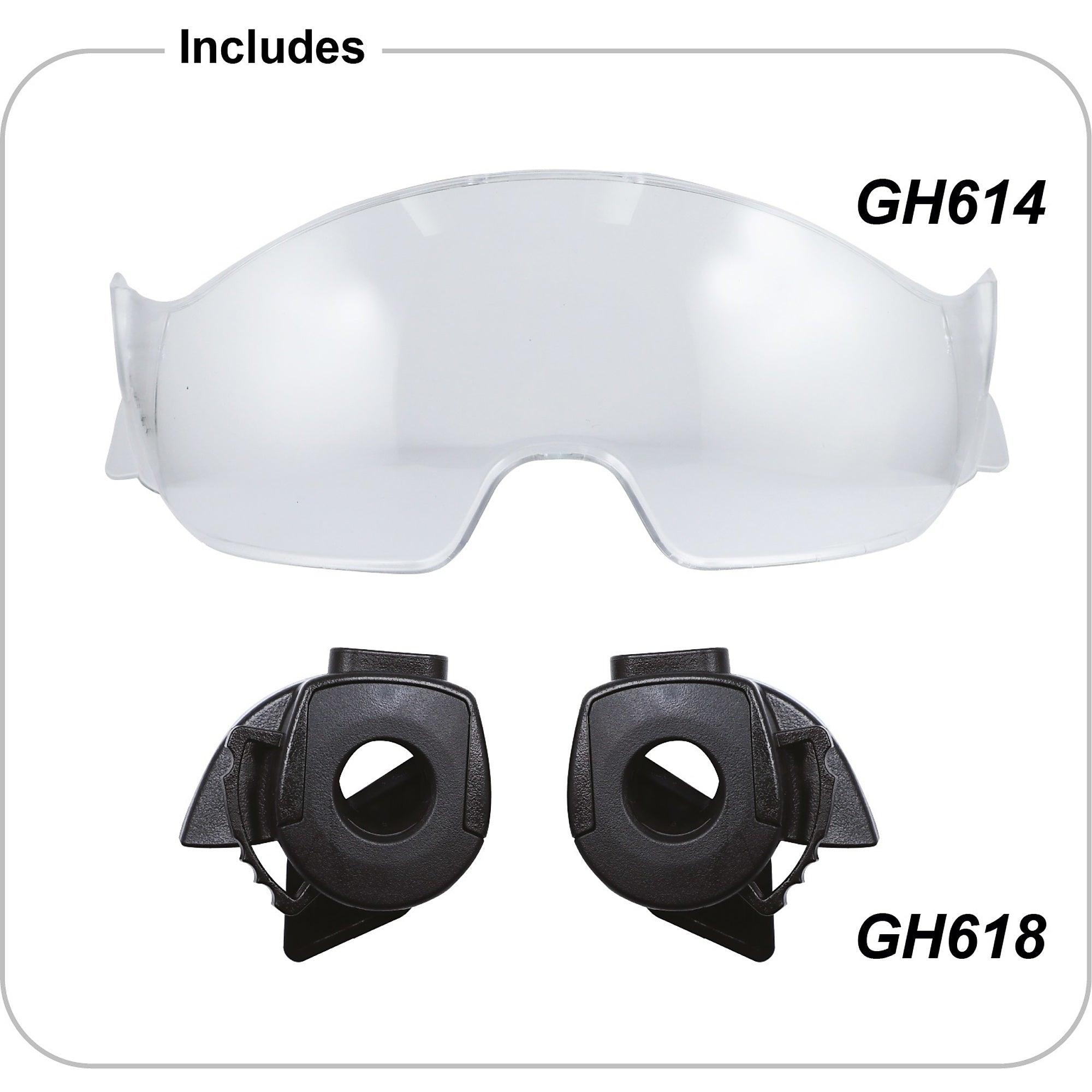 General Electric Protective Eye Shield Kit Clear Lenses (GH600)