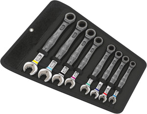 Wera 6000 Joker 8 Imperial Set 1 Ratcheting combination wrenches set, Imperial 05020012001