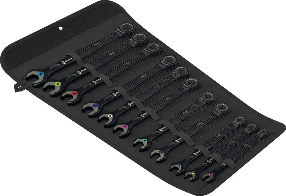 Wera 6000 Joker Black Edition 11 Set 1 Ratcheting combination wrenches set 05020017001