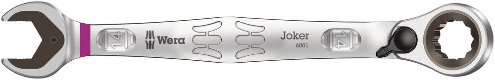 Wera 6001 Joker Switch Ratcheting combination wrench, with switch lever 05020069001