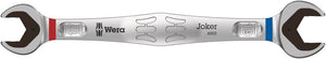 Wera 6002 Joker Double Open end wrenches 05003765001