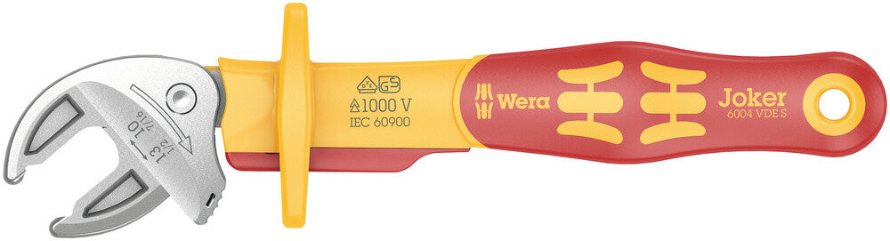 Wera 6004 Joker VDE S VDE-insulated, self-setting spanner 05020151001