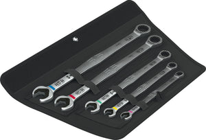 Wera 6007 Joker 5 Set 1 Ring ratchet spanner set 05020380001