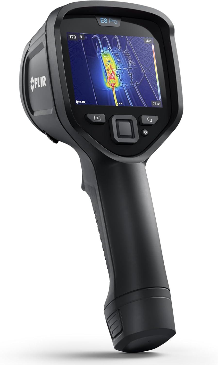 FLIR E8 Pro Commercial Thermal Imaging Camera with Wifi. High Resolution Infrared Cameara with FLIR Ignite Cloud