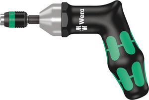 Wera Series 7400 Kraftform pistol handle, adjustable torque screwdrivers (3.0-8.8 Nm) with Rapidaptor quick-release chuck (05074702001) - Apollo Industries 