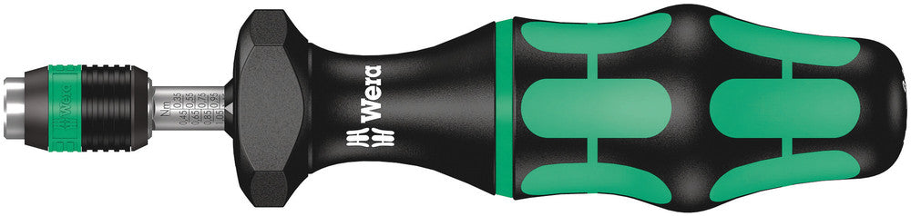 Wera Series 7400 Kraftform adjustable torque screwdrivers (0.1-3.0 Nm) with Rapidaptor quick-release chuck 05074774001