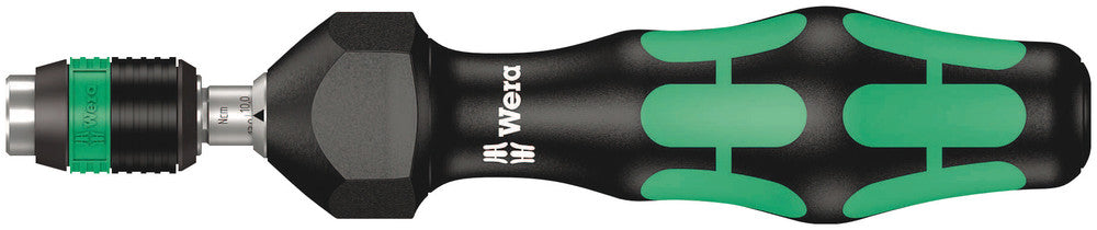 Wera Series 7400 Kraftform adjustable torque screwdrivers (0.1-3.0 Nm) with Rapidaptor quick-release chuck 05074774001