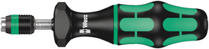 Wera Series 7400 Kraftform adjustable torque screwdrivers (2.5-29.0 in. lbs.) with Rapidaptor quick-release chuck 05074710001