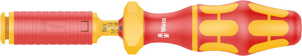 Wera Series 7400 VDE Kraftform adjustable torque handle (0.3-3.5 Nm) 05074750001