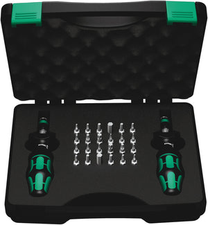 Wera 7440/41 Kraftform torque screwdriver set 0.3-3.0 Nm 05074738001