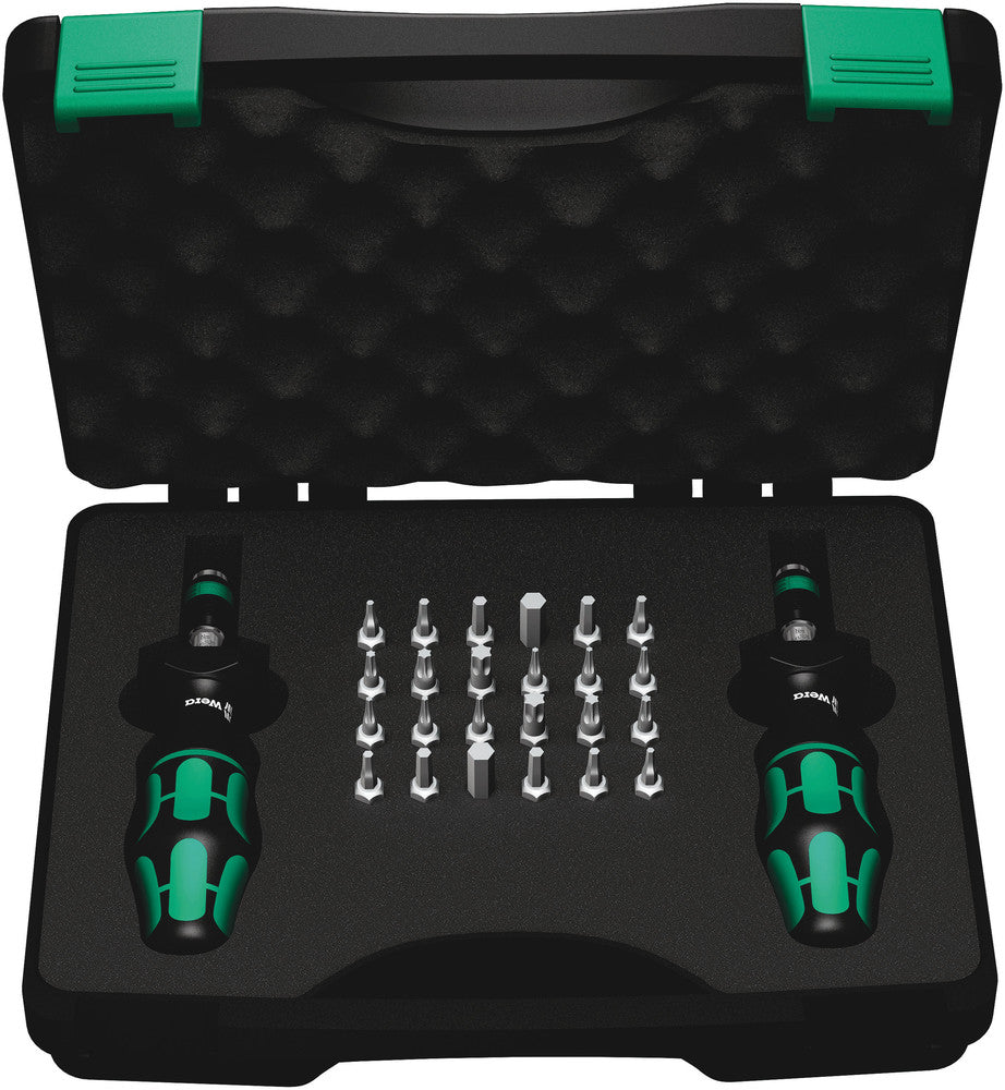 Wera 7440/41 Kraftform torque screwdriver set 0.3-3.0 Nm 05074738001