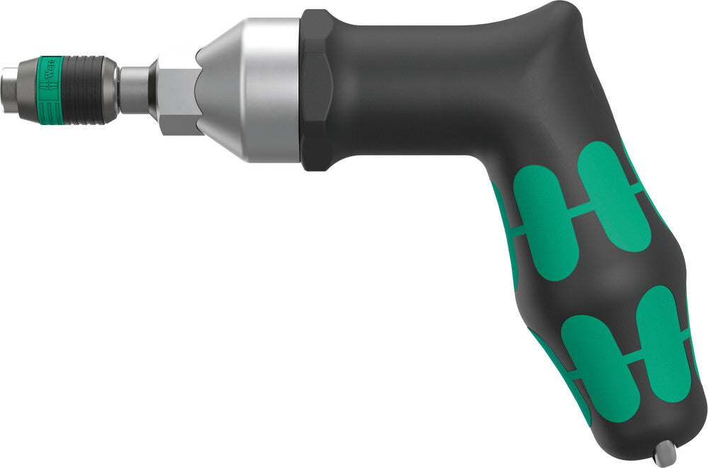 Wera Series 7400 Kraftform pistol handle, adjustable torque screwdrivers (3.0-8.8 Nm) with Rapidaptor quick-release chuck 05074705001