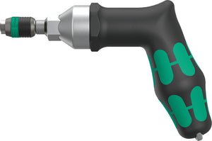 Wera Series 7400 Kraftform pistol handle, adjustable torque screwdrivers (3.0-8.8 Nm) with Rapidaptor quick-release chuck 05074705001