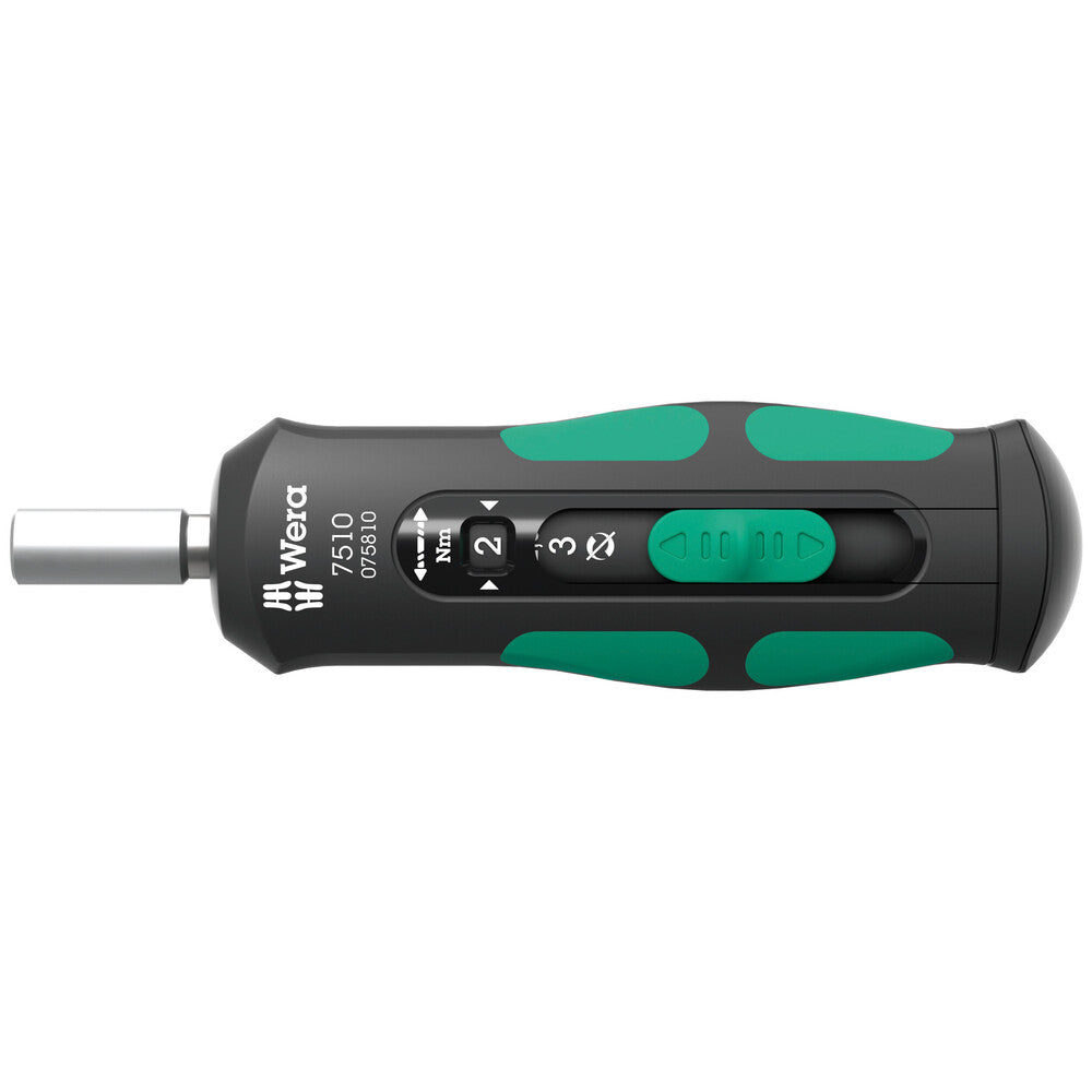 Wera 7510 Kraftform Safe-Torque Speed Torque screwdriver, 1-3 Nm 05075810001