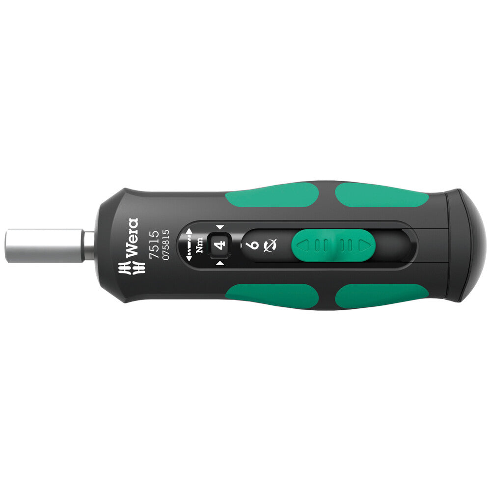 Wera 7515 Kraftform Safe-Torque Speed Torque screwdriver, 2-6 Nm 05075815001