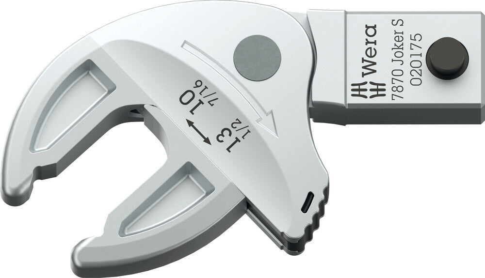 Wera 7870 Joker S Self-setting insert spanner for wrench sizes 10-13 mm, 9x12 mm 05020175001