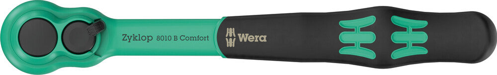 Wera 8010 B Zyklop Comfort Ratchet, with reversing lever, with 3/8" drive 05005540001