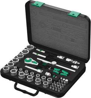 Wera 8100 SB 2 Zyklop Speed Ratchet Set, 3/8" drive, metric 05003594001