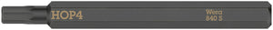 Wera 840 S Hex-Plus bits for impact screwdrivers 05018151001